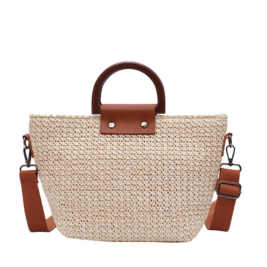 Woven Bag with Top Handle