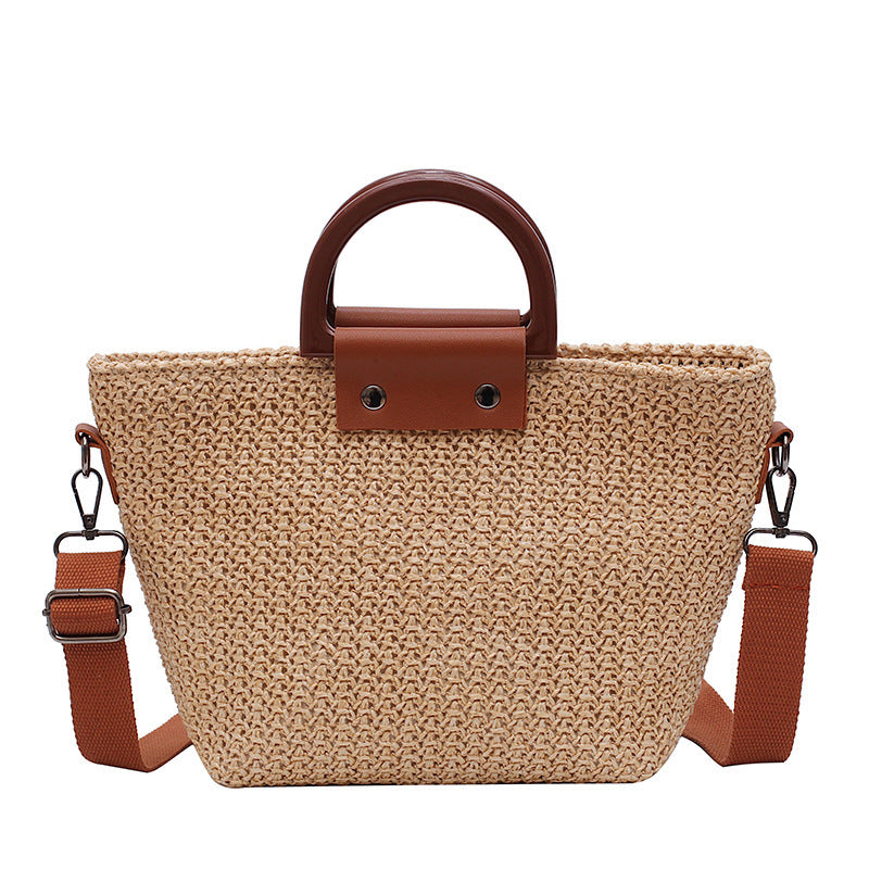 Woven Bag with Top Handle