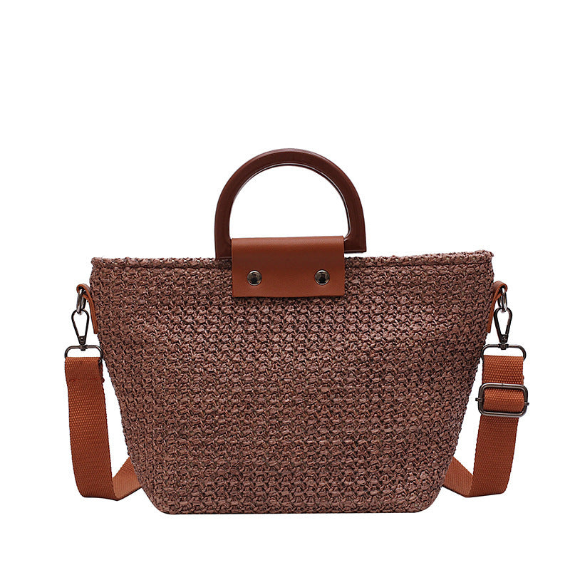 Woven Bag with Top Handle