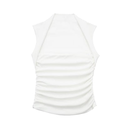 Blusa francesa con escote cuadrado