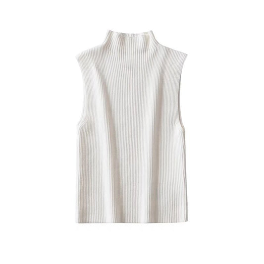 Sleeveless Turtleneck