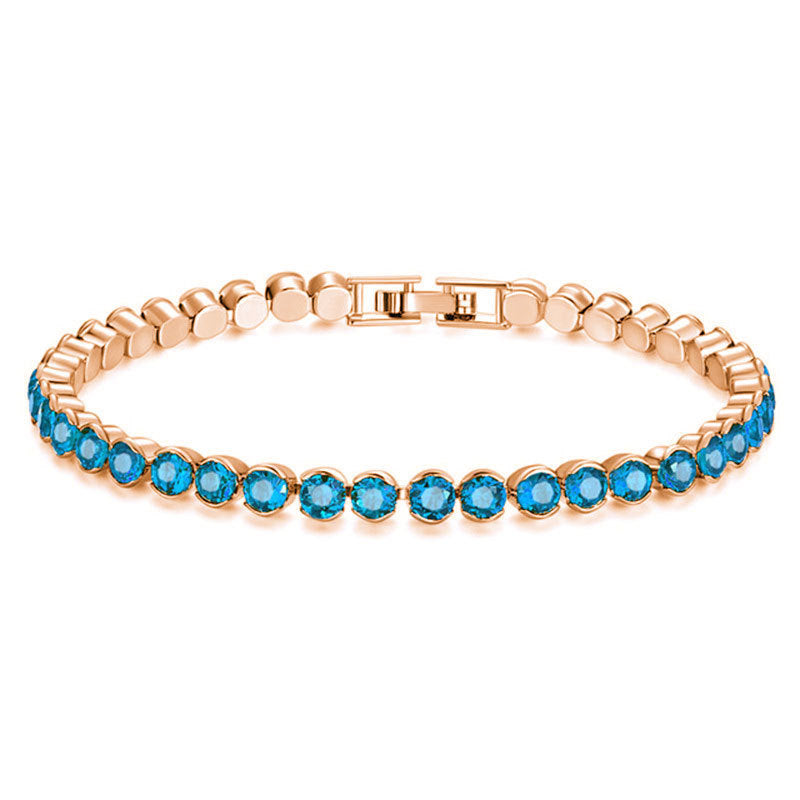 Bracelet rond en cristal