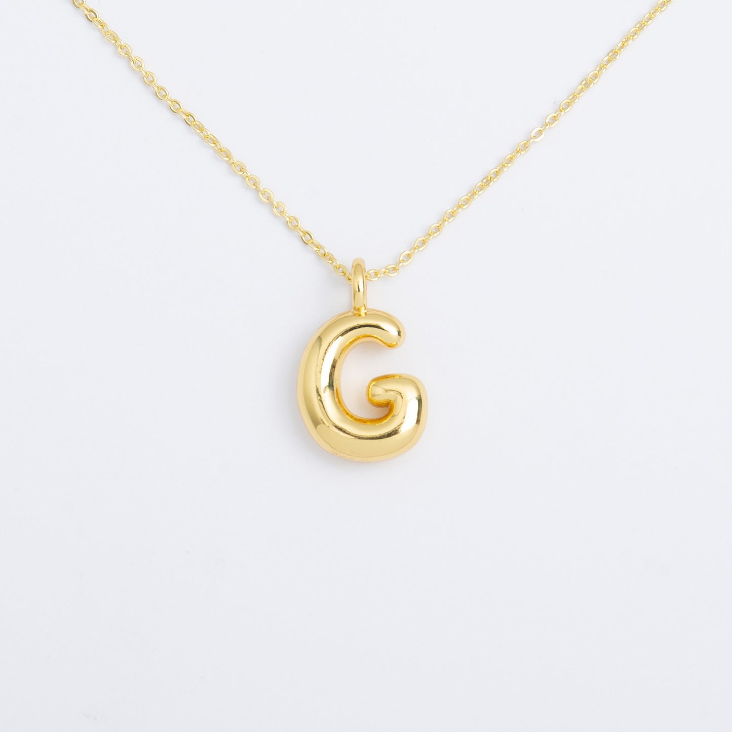 Letter Pendant Necklace