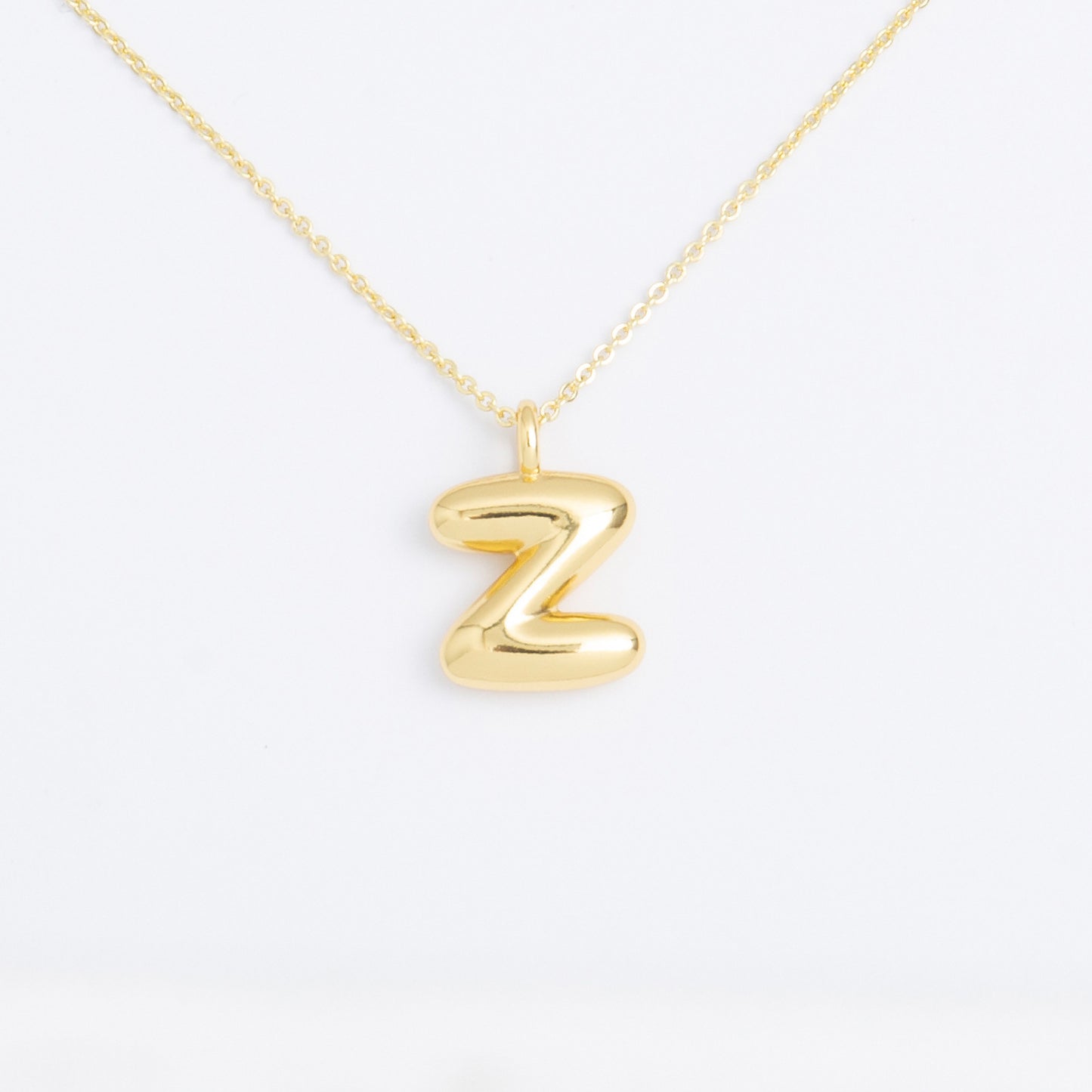 Letter Pendant Necklace