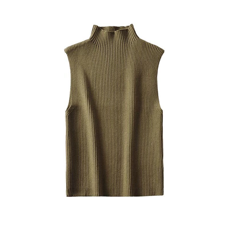 Sleeveless Turtleneck