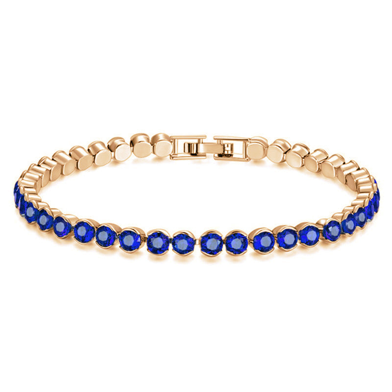 Bracelet rond en cristal