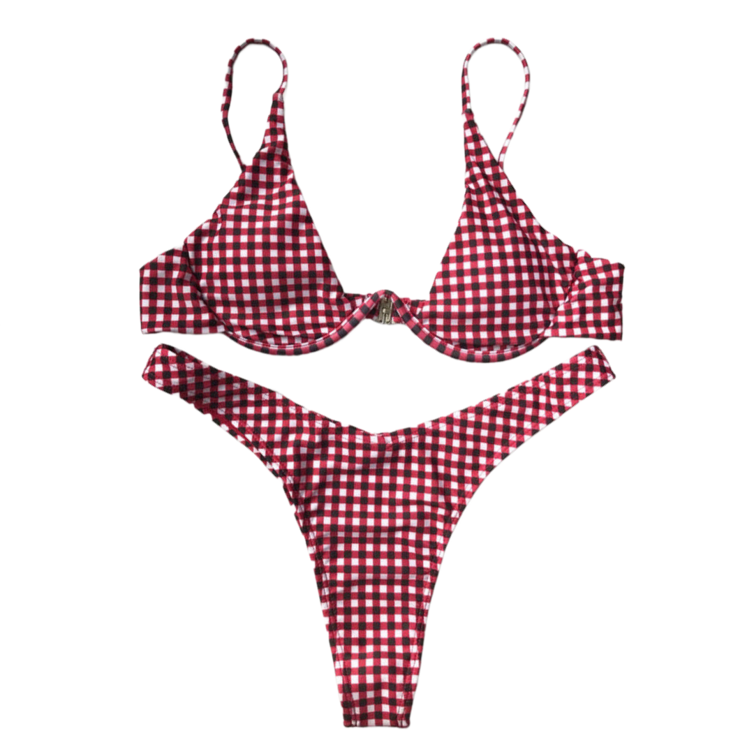 Conjunto de bikini de alambre