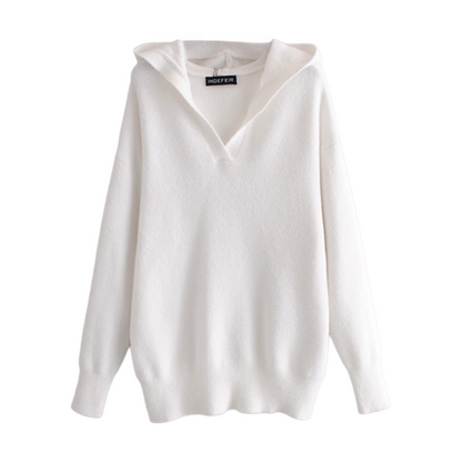 Soft Knitted Collar Sweater